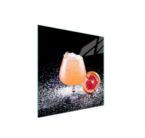 SZKLANA PŁYTA OCHRONNA NA KUCHENKĘ 50x52 Drink