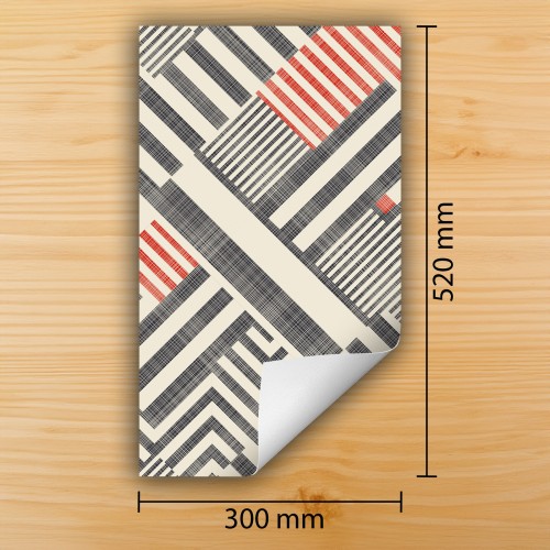 Mata ochronna na kuchenkę indukcyjną 30x52 cm - Mata antypoślizgowa na blat - Płyta ochronna zwijana - Dekoracja do kuchni - Więcej miejsca - Wzór