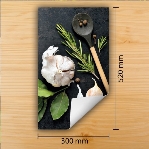 Mata ochronna na kuchenkę indukcyjną 30x52 cm - Mata antypoślizgowa na blat - Płyta ochronna zwijana - Dekoracja do kuchni - Więcej miejsca - Kuchenne Przyprawy