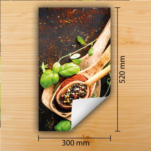 Mata ochronna na kuchenkę indukcyjną 30x52 cm - Mata antypoślizgowa na blat - Płyta ochronna zwijana - Dekoracja do kuchni - Więcej miejsca - Przyprawy kuchenne