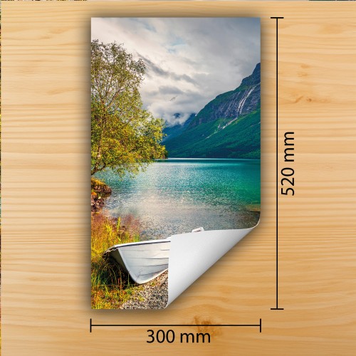 Mata ochronna na kuchenkę indukcyjną 30x52 cm - Mata antypoślizgowa na blat - Płyta ochronna zwijana - Dekoracja do kuchni - Więcej miejsca - Krajobraz Góry