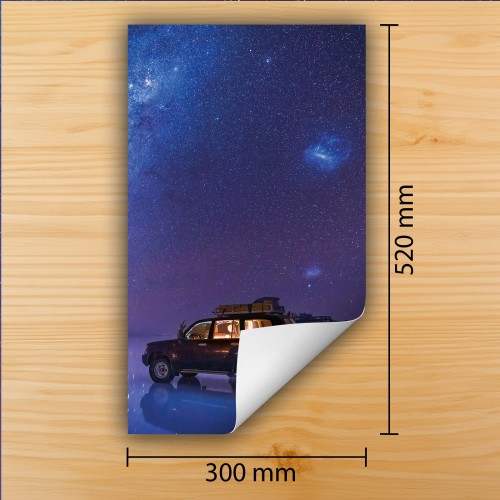Mata ochronna na kuchenkę indukcyjną 30x52 cm - Mata antypoślizgowa na blat - Płyta ochronna zwijana - Dekoracja do kuchni - Więcej miejsca - Noc samochód