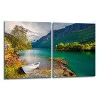 SZKLANA DESKA DO KROJENIA ZESTAW 2x40x52 50508