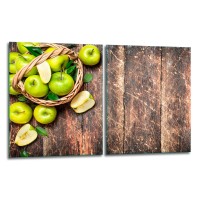 SZKLANA DESKA DO KROJENIA ZESTAW 2x40x52 50511