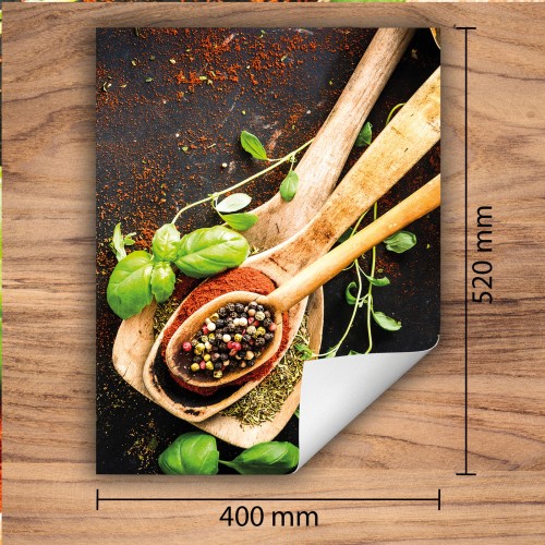Mata ochronna na kuchenkę indukcyjną 40x52 cm - Mata antypoślizgowa na blat - Płyta ochronna zwijana - Dekoracja do kuchni - Więcej miejsca - Przyprawy kuchenne