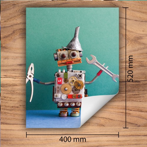 Mata ochronna na kuchenkę indukcyjną 40x52 cm - Mata antypoślizgowa na blat - Płyta ochronna zwijana - Dekoracja do kuchni - Więcej miejsca - Turkusowa robot