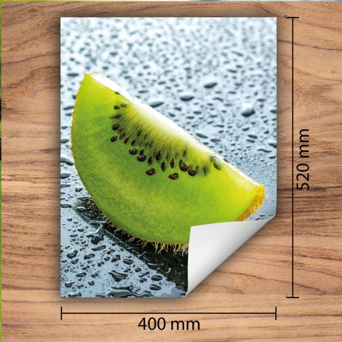 Mata ochronna na kuchenkę indukcyjną 40x52 cm - Mata antypoślizgowa na blat - Płyta ochronna zwijana - Dekoracja do kuchni - Więcej miejsca - Kiwi Zielona