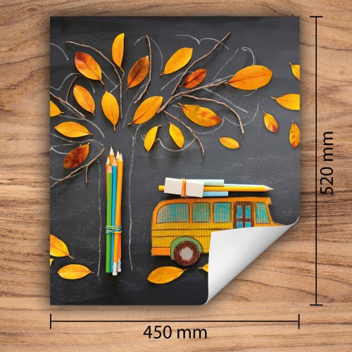 Mata ochronna na kuchenkę indukcyjną 45x52 cm - Mata antypoślizgowa na blat - Płyta ochronna zwijana - Dekoracja do kuchni - Więcej miejsca - Jesień