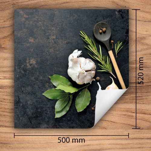 Mata ochronna na kuchenkę indukcyjną 50x52 cm - Mata antypoślizgowa na blat - Płyta ochronna zwijana - Dekoracja do kuchni - Więcej miejsca - Kuchenne Przyprawy