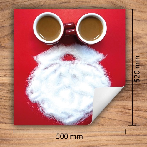 Mata ochronna na kuchenkę indukcyjną 50x52 cm - Mata antypoślizgowa na blat - Płyta ochronna zwijana - Dekoracja do kuchni - Więcej miejsca - Wakacje Czerwona