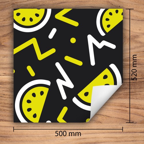 Mata ochronna na kuchenkę indukcyjną 50x52 cm - Mata antypoślizgowa na blat - Płyta ochronna zwijana - Dekoracja do kuchni - Więcej miejsca - Wzór
