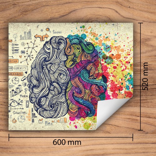 Mata ochronna na kuchenkę indukcyjną 60x52 cm - Mata antypoślizgowa na blat - Płyta ochronna zwijana - Dekoracja do kuchni - Więcej miejsca - Pop Art. Kolorowy