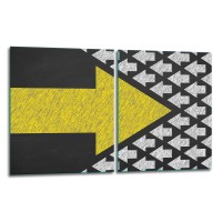 SZKLANA DESKA DO KROJENIA ZESTAW 2x40x52 50608