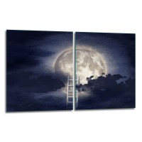SZKLANA DESKA DO KROJENIA ZESTAW 2x40x52 50664