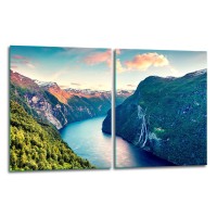 SZKLANA DESKA DO KROJENIA ZESTAW 2x40x52 50745