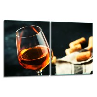 SZKLANA DESKA DO KROJENIA ZESTAW 2x40x52 50764