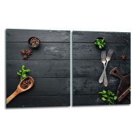 SZKLANA DESKA DO KROJENIA ZESTAW 2x40x52 50780