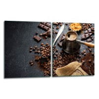 SZKLANA DESKA DO KROJENIA ZESTAW 2x40x52 50860