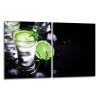 SZKLANA DESKA DO KROJENIA ZESTAW 2x40x52 50894