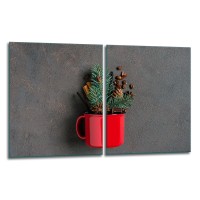 SZKLANA DESKA DO KROJENIA ZESTAW 2x40x52 50937