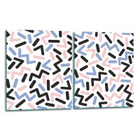 SZKLANA DESKA DO KROJENIA ZESTAW 2x40x52 50961