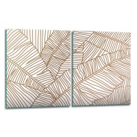SZKLANA DESKA DO KROJENIA ZESTAW 2x40x52 50983
