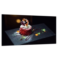 SZKLANA PŁYTA OCHRONNA NA KUCHENKĘ 90x52 100369