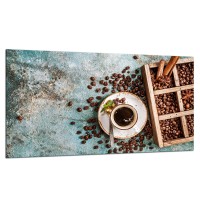 SZKLANA PŁYTA OCHRONNA NA KUCHENKĘ 90x52 100400