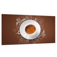 SZKLANA PŁYTA OCHRONNA NA KUCHENKĘ 90x52 100743