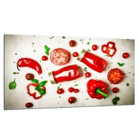 SZKLANA PŁYTA OCHRONNA NA KUCHENKĘ 90x52 100895