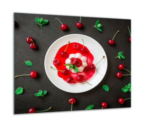 SZKLANA PŁYTA OCHRONNA NA KUCHENKĘ 60x52 60523