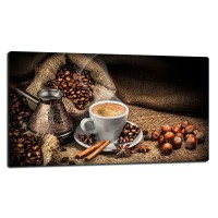 SZKLANA PŁYTA OCHRONNA NA KUCHENKĘ 90x52 100985