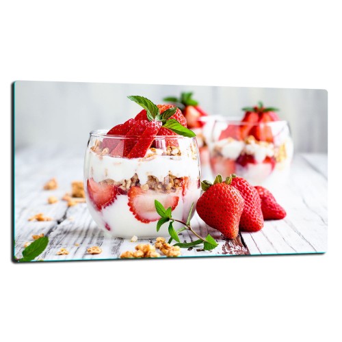 SZKLANA PŁYTA OCHRONNA NA KUCHENKĘ 90x52 101011