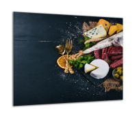 SZKLANA PŁYTA OCHRONNA NA KUCHENKĘ 60x52 60556