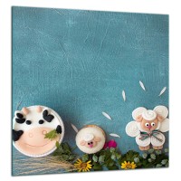 SZKLANA PŁYTA OCHRONNA NA KUCHENKĘ 60x65 70840