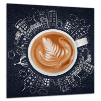 SZKLANA PŁYTA OCHRONNA NA KUCHENKĘ 60x65 70844