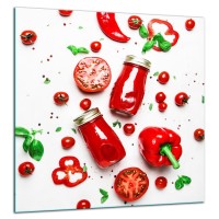 SZKLANA PŁYTA OCHRONNA NA KUCHENKĘ 60x65 70912
