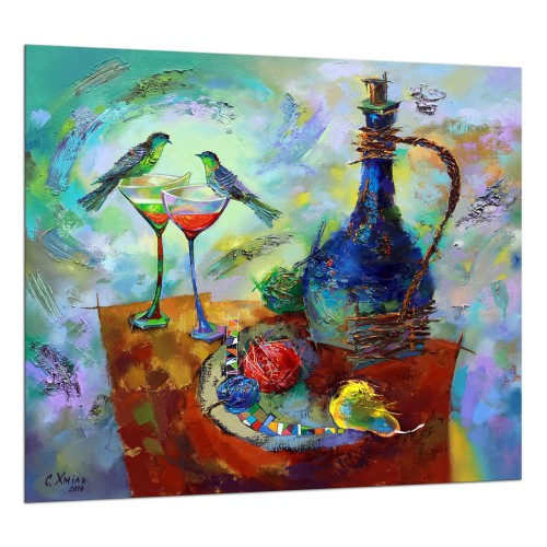 SZKLANA PŁYTA OCHRONNA DO KUCHNI 65x60