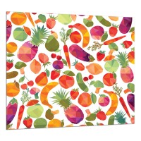 SZKLANA PŁYTA OCHRONNA DO KUCHNI 65x60