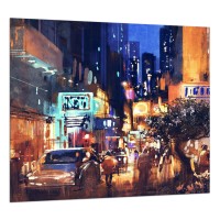 SZKLANA PŁYTA OCHRONNA DO KUCHNI 65x60