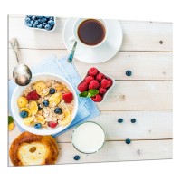 SZKLANA PŁYTA OCHRONNA DO KUCHNI 65x60
