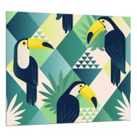 SZKLANA PŁYTA OCHRONNA DO KUCHNI 65x60