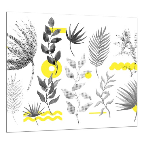 SZKLANA PŁYTA OCHRONNA DO KUCHNI 65x60