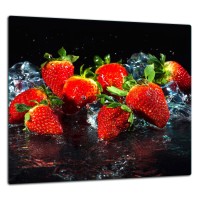 SZKLANA PŁYTA OCHRONNA DO KUCHNI 65x60