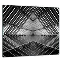 SZKLANA PŁYTA OCHRONNA DO KUCHNI 65x60