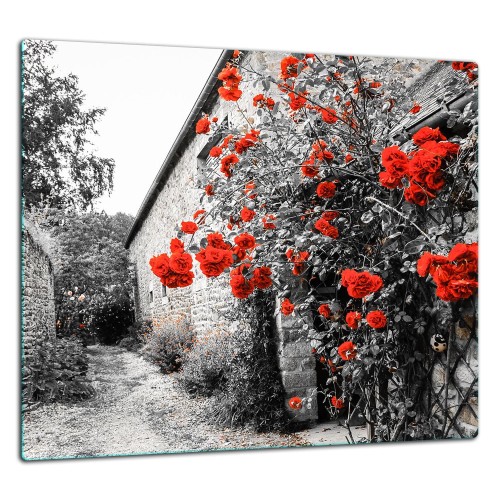 SZKLANA PŁYTA OCHRONNA DO KUCHNI 65x60