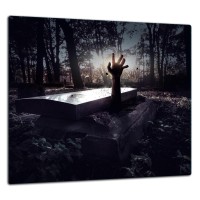 SZKLANA PŁYTA OCHRONNA DO KUCHNI 65x60