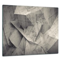 SZKLANA PŁYTA OCHRONNA DO KUCHNI 65x60