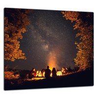 SZKLANA PŁYTA OCHRONNA DO KUCHNI 65x60