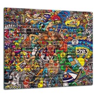 SZKLANA PŁYTA OCHRONNA DO KUCHNI 65x60